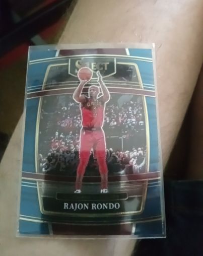 2021-22 Panini Select #34 Rajon Rondo — front