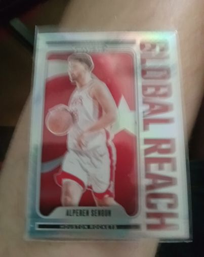 2024-25 Panini Prizm Global Reach Silver Prizm #1 Alperen Sengun — front