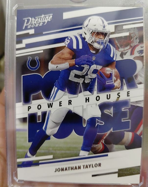 2022 Panini Prestige #PH-6 Jonathan Taylor Power House — front