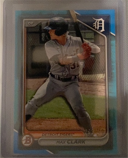 2024 Bowman Draft #BDC-104 Max Clark — front