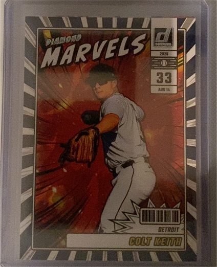 2025 Donruss Diamond Marvels #10 Colt Keith — front
