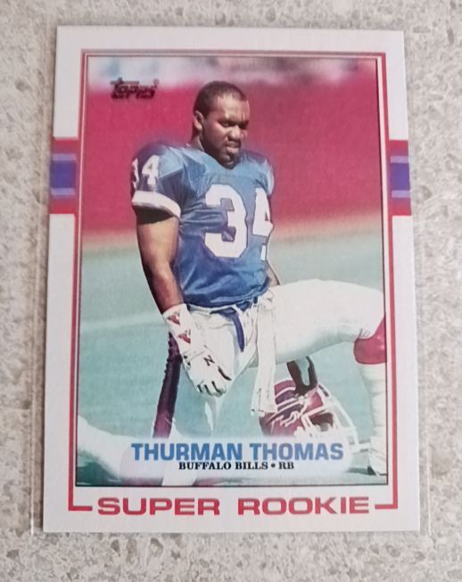 1989 Topps #45 Thurman Thomas — front