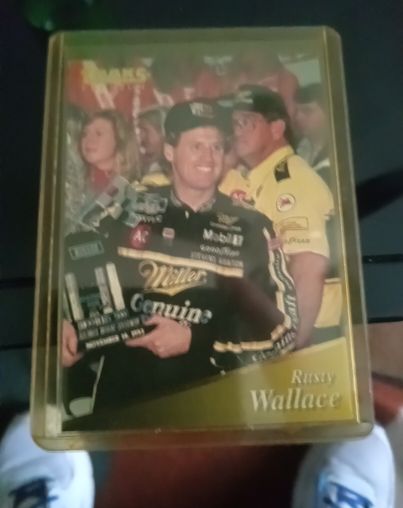 1994 Traks #62 Rusty Wallace — front