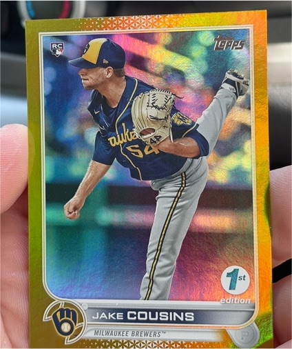 2022 Topps Series 1 #20 Jake Cousins — front