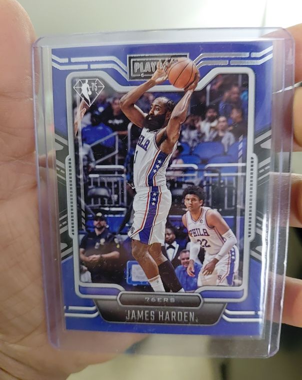 2021-22 Panini Chronicles Playbook #295 James Harden — front