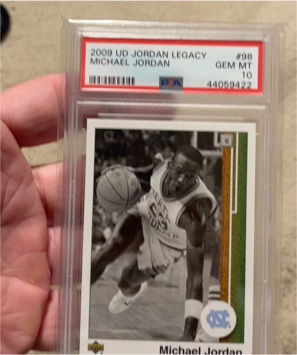 2009 Upper Deck Jordan Legacy #98 Michael Jordan — front