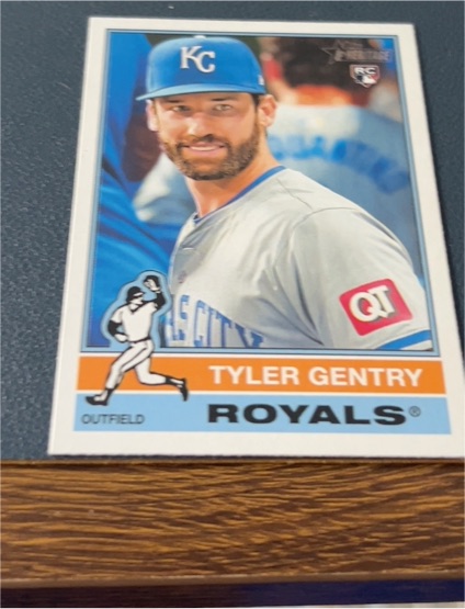 2025 Topps Heritage #109 Tyler Gentry — front