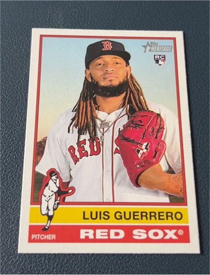 2025 Topps Heritage #306 Luis Guerrero — front