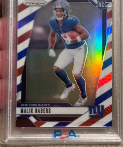 2024 Panini Prizm #370 Malik Nabers — front