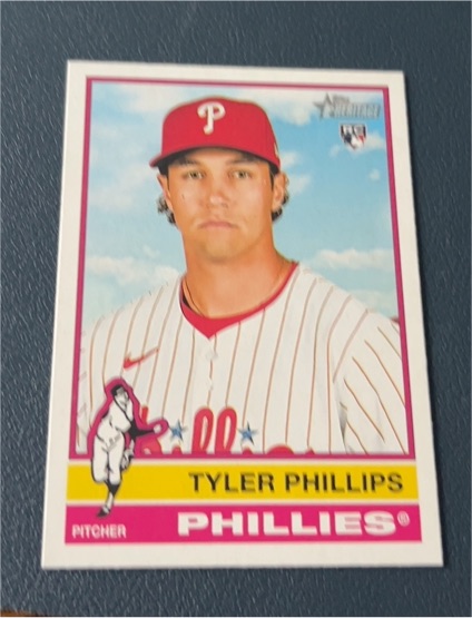 2025 Topps Heritage #17 Tyler Phillips — front