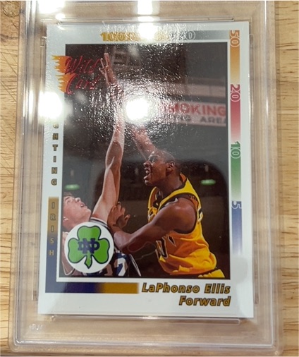 1992 Wild Card NBA Basketball Promo #P-1 LaPhonso Ellis — front