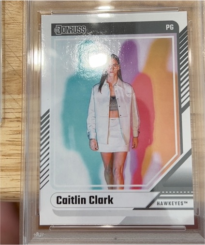 2024 Panini Donruss #1 Caitlin Clark — front