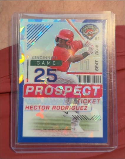 2024 Panini Prospect Edition #66 Hector Rodriguez — front