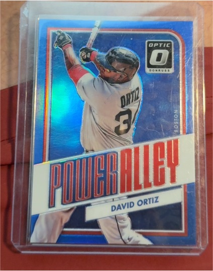 2016 Donruss Optic Power Alley #PA14 David Ortiz — front
