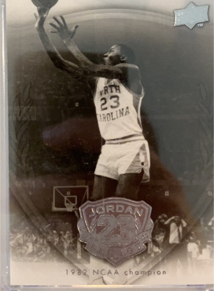 2009-10 Upper Deck Michael Jordan NCAA Champion — front