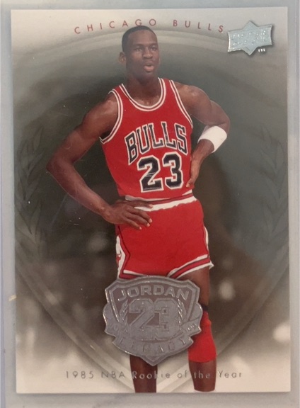 2009-10 Upper Deck Michael Jordan Legacy Collection Hall of Fame Gold #8 Michael Jordan — front