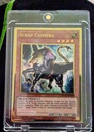 2008 Yu-Gi-Oh! MGED-EN010 Scrap Chimera — front