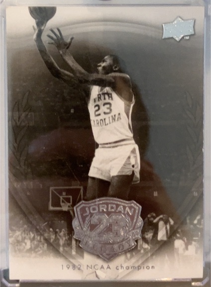 2009-10 Upper Deck Jordan Legacy #36 Michael Jordan North Carolina — front