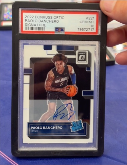 2022 Donruss Optic #221 Paolo Banchero — front