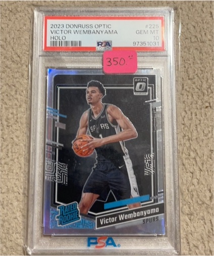 2023 Donruss Optic #225 Victor Wembanyama — front