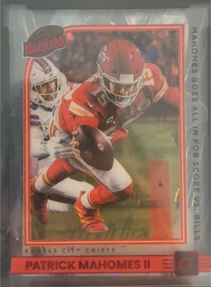 2024 Donruss Highlights Patrick Mahomes II — front