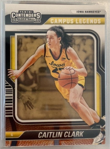 2024 Panini Caitlin Clark Collection Campus Legends #CL3 Caitlin Clark — front