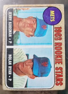 1968 Topps 1968 Rookie Stars #1968 Rookie Stars Jerry Koosman Nolan Ryan — front