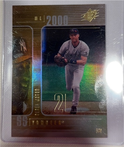2000 Upper Deck SPx #88 Derek Jeter — front