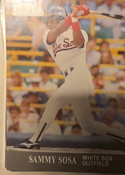 1991 Fleer Ultra #82 Sammy Sosa Chicago White Sox — front