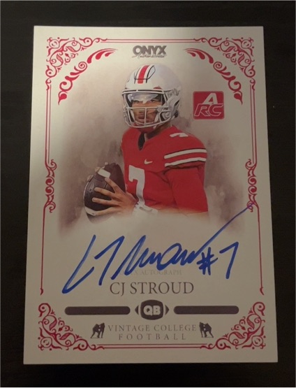 2022 Onyx Vintage #ARC CJ Stroud — front