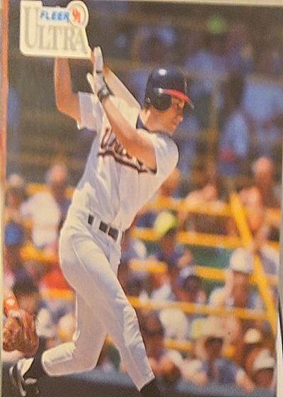 1991 Fleer Ultra #86 Robin Ventura — front