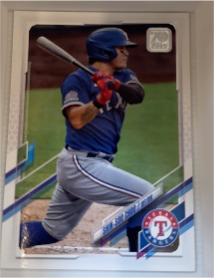 2021 Topps #657 Shin-Soo Choo Texas Rangers — front
