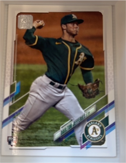 2021 Topps #656 Daulton Jefferies — front