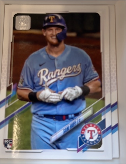 2021 Topps #654 Sam Huff — front