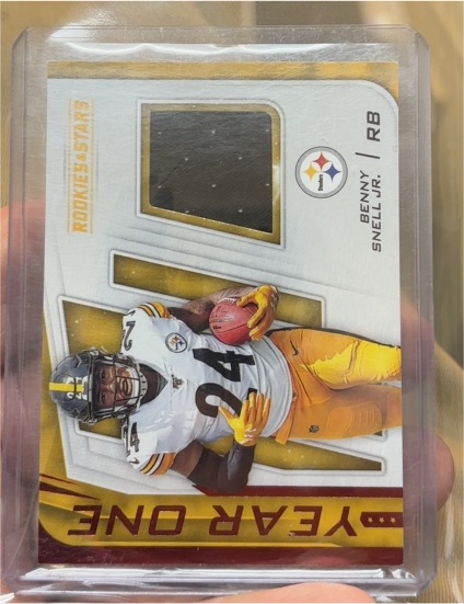 2019 Panini Rookies & Stars Year One Benny Snell Jr. — front