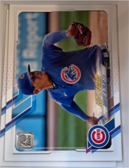 2021 Topps Series 2 #658 Adbert Alzolay — front