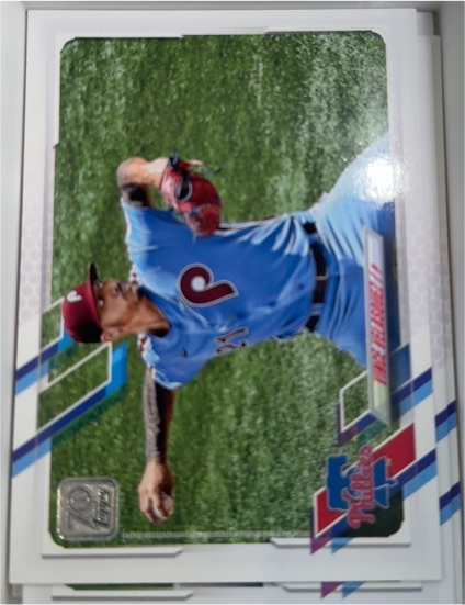 2021 Topps #653 Vince Velasquez — front