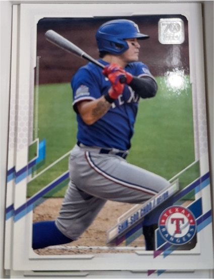 2021 Topps Chrome #127 Shin-Soo Choo — front