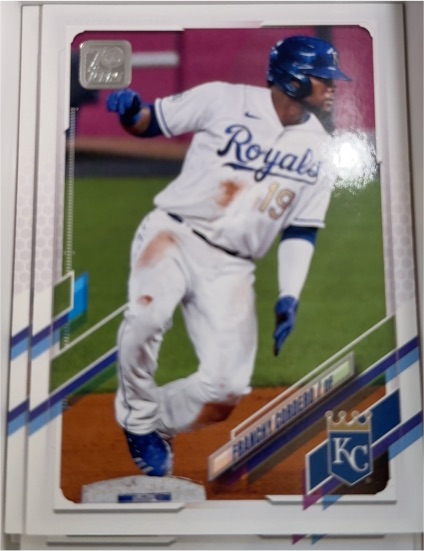 2021 Topps #648 Franchy Cordero Kansas City Royals — front