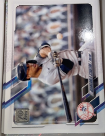 2021 Topps #642 Giancarlo Stanton — front