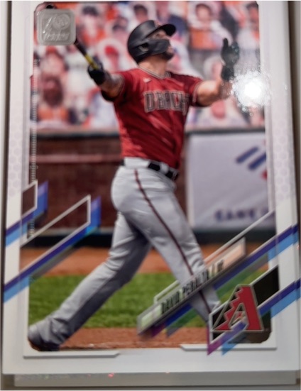 2021 Topps #640 David Peralta — front