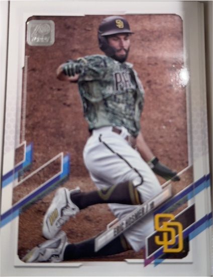 2021 Topps #639 Eric Hosmer — front