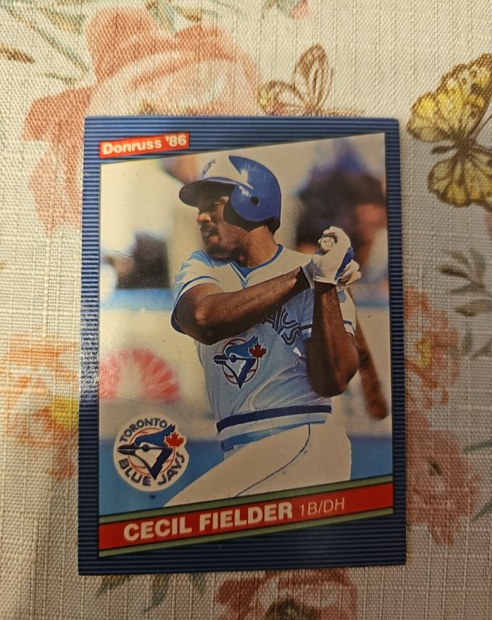 1986 Donruss #512 Cecil Fielder — front