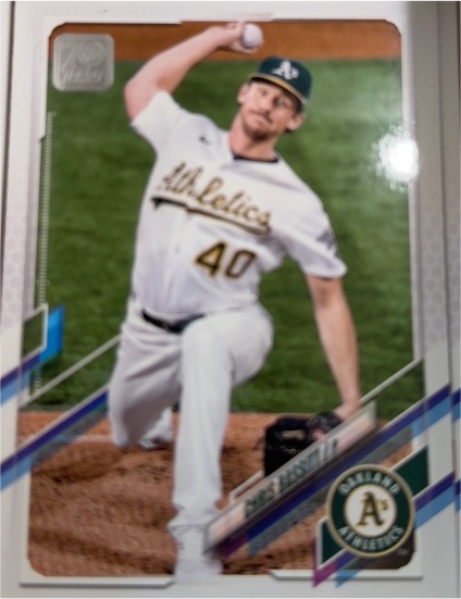 2021 Topps #626 Chris Bassitt — front