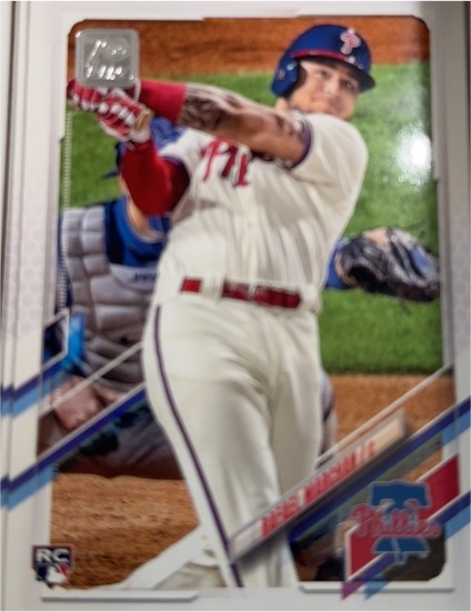 2021 Topps #622 Rafael Marchan — front