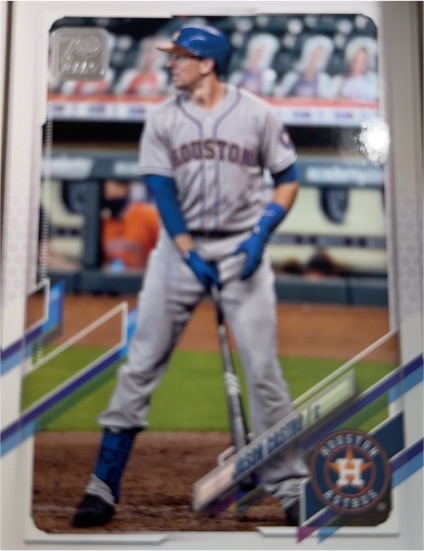 2021 Topps #620 Jason Castro Houston Astros — front
