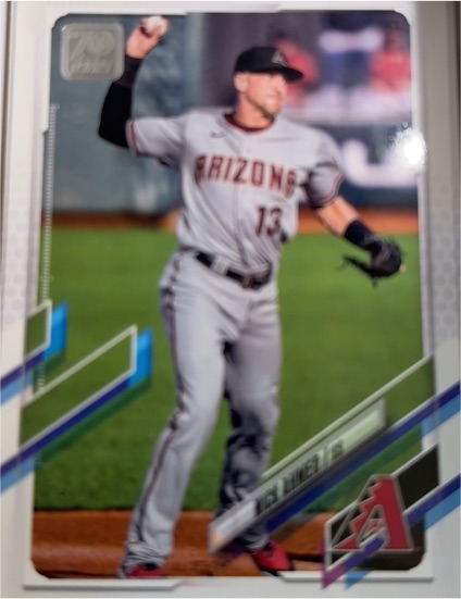 2021 Topps #618 Nick Ahmed — front