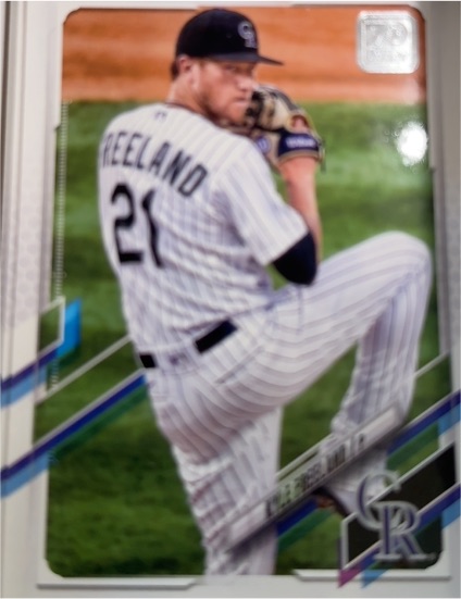 2021 Topps #615 Kyle Freeland — front