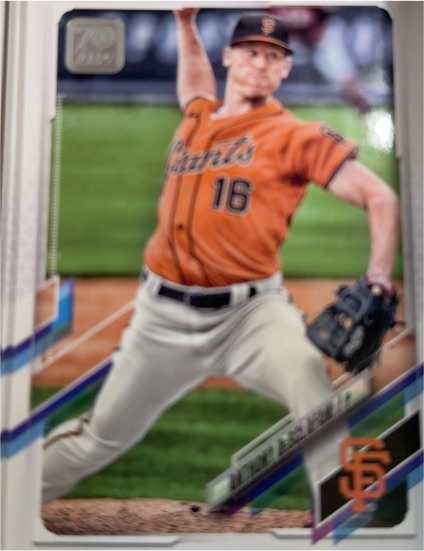 2021 Topps #614 Anthony DeSclafani — front