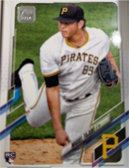 2021 Topps #612 Miguel Yajure — front